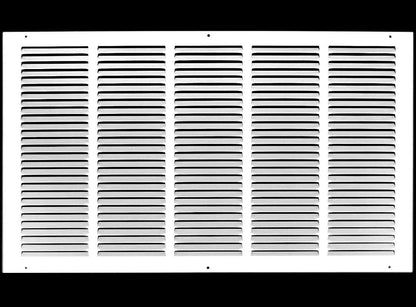 24 x 14 Steel Return Air Grille HVAC Vent Cover Wall Sidewall Ceiling White NA248-003