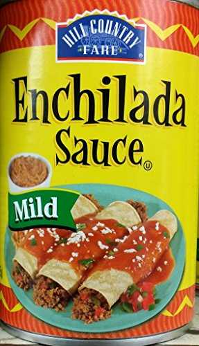 HEB Hill Country Fare Enchilada Sauce Mild 15 Oz Pack of 6 for Tasty Dishes HB320-008