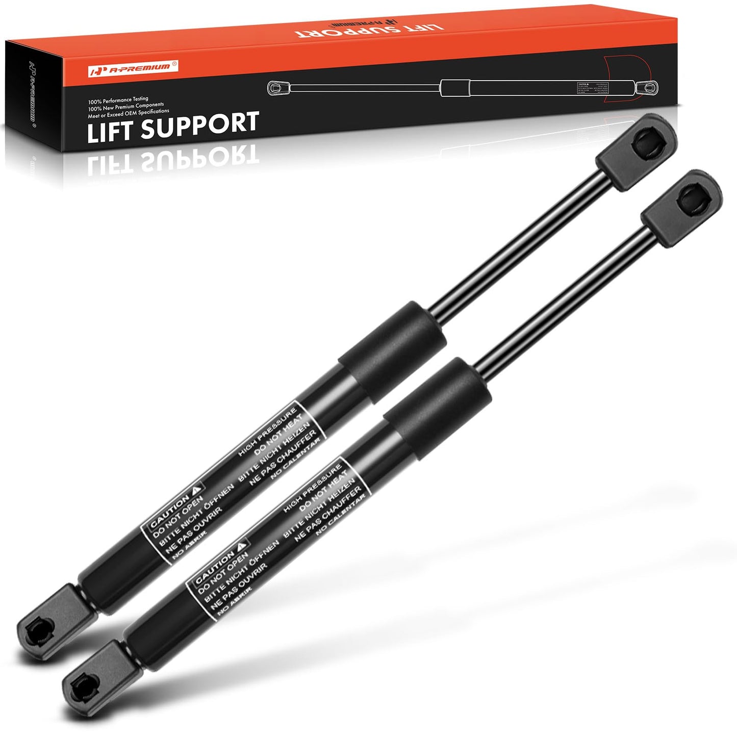 2Pcs Rear Trunk Lift Supports Struts for Mitsubishi Galant 2008 2009-2012 Sedan