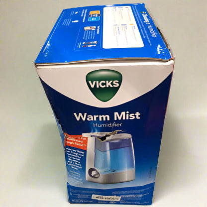 Vicks Warm Mist Humidifier for Bedroom Home Large Room Cough Congestion Allergies