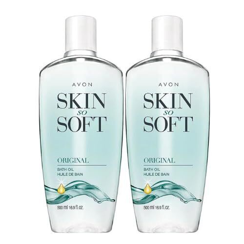 Avon Skin So Soft Original Bath Oil 16.9oz (Pack of 2)