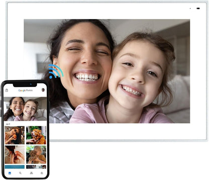 Cozyla 10.1" Smart Digital Picture Frame - WiFi, Alexa, Unlimited Storage