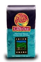 HEB Cafe Ole Whole Bean Coffee 12oz Bag (Pack of 3) (Irish Creame - Medium Dark Roast (Full City))