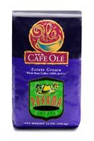 HEB Cafe Ole Whole Bean Coffee 12oz Bag (Pack of 3) (Panama Estate - Medium Dark Roast (Full City))