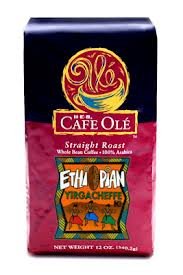 HEB Cafe Ole Whole Bean Coffee 12oz Bag (Pack of 3) (Ethiopian Yirgacheffe - Medium Dark Roast (Full City))