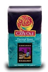 HEB Cafe Ole Whole Bean Coffee 12oz Bag (Pack of 3) (Cinnamon Hazelnut - Medium Dark Roast (Full City))