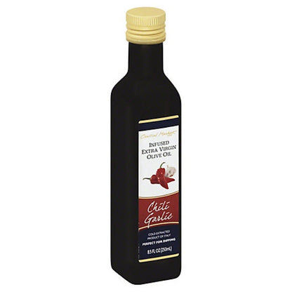 Central Market Chili Garlic Infused Extra Virgin Olive Oil 8.5 OZ