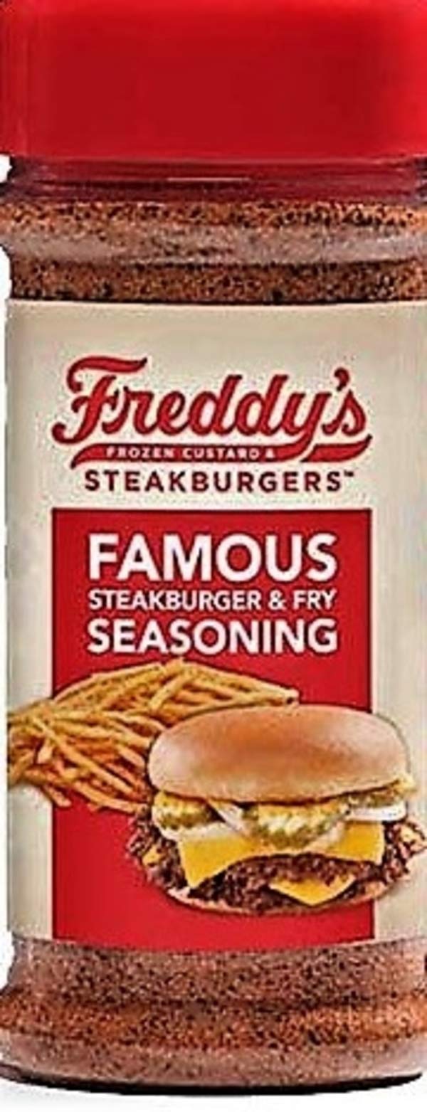 Freddy's Steakhouse Famous Steakburger and Fry Seasoning 8.5 Oz - SET OF 4