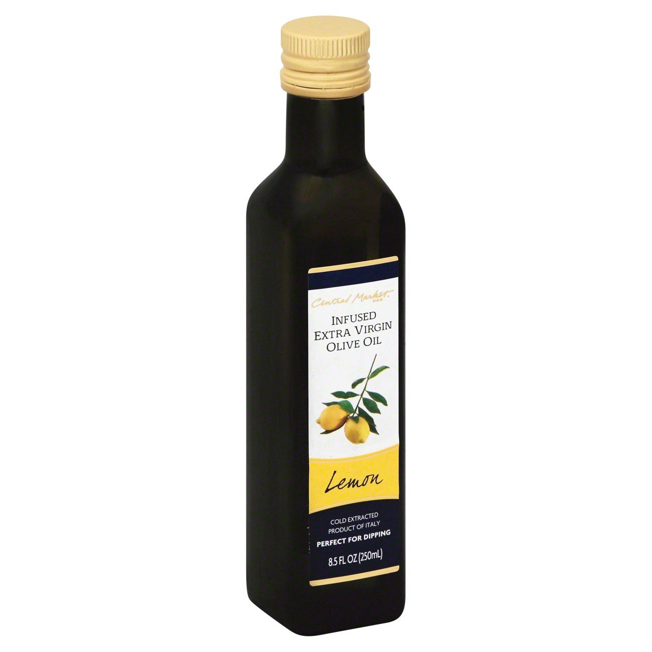 Central Market Lemon Infused Extra Virgin Olive Oil, 8.5 oz