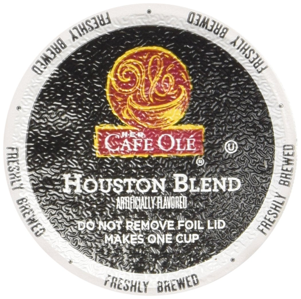 Cafe Ole Taste of Texas Houston Blend 12 Count Single Serve Coffee Cups (Pack of 2)