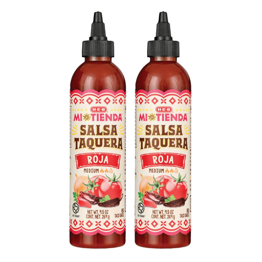 HEB Mi Tienda Salsa Taquera (Pack of 2) (Roja)